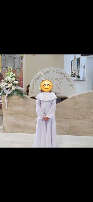 Alba komunijna dla dziewczynki