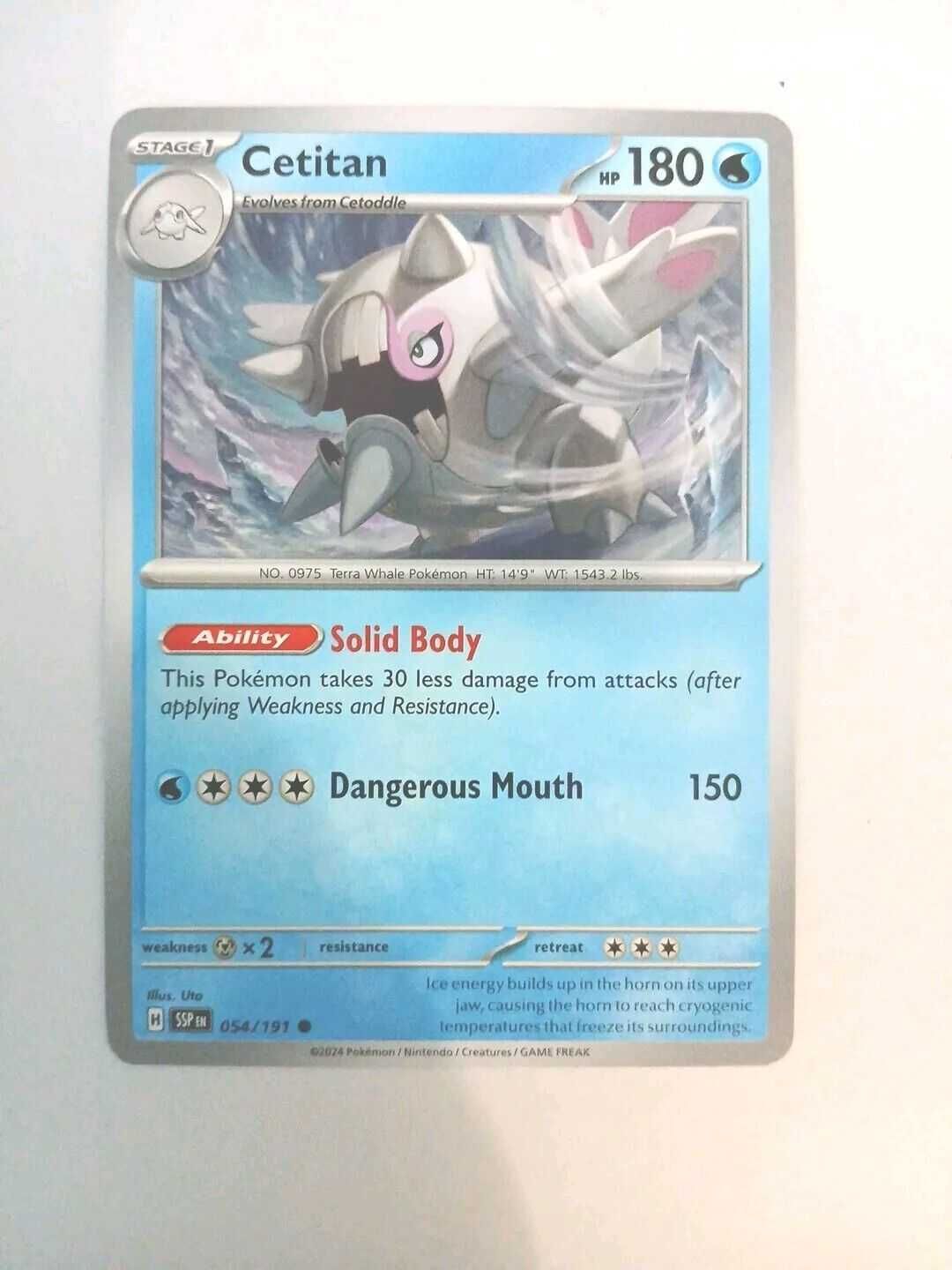Cetitan 054/191 - Regular - Common Surging Sparks - Pokemon TCG