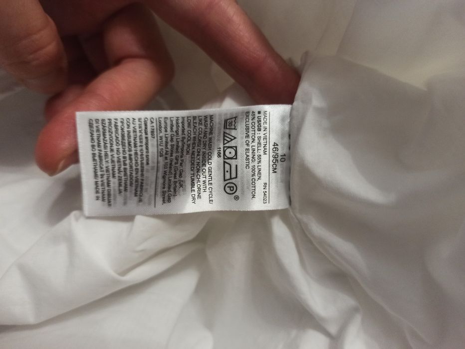 Брендова білосніжна бавовняна сукня, плаття, сарафан