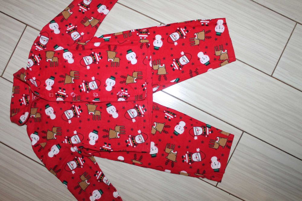 Байковая пижама Primark 12/18 м. 86 см