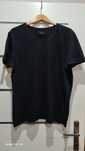 Czarny T-shirt L Reserved
