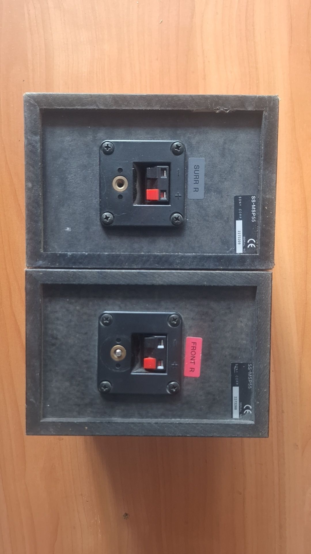 Glosniki Drewniane Sony SS-MSP55