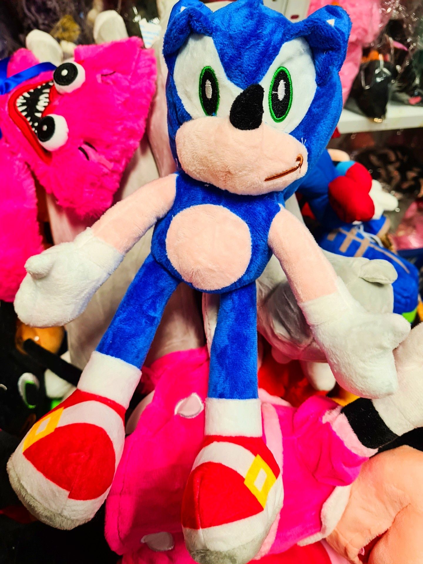 Nowa super maskotka pluszak niebieski Sonic zabawki