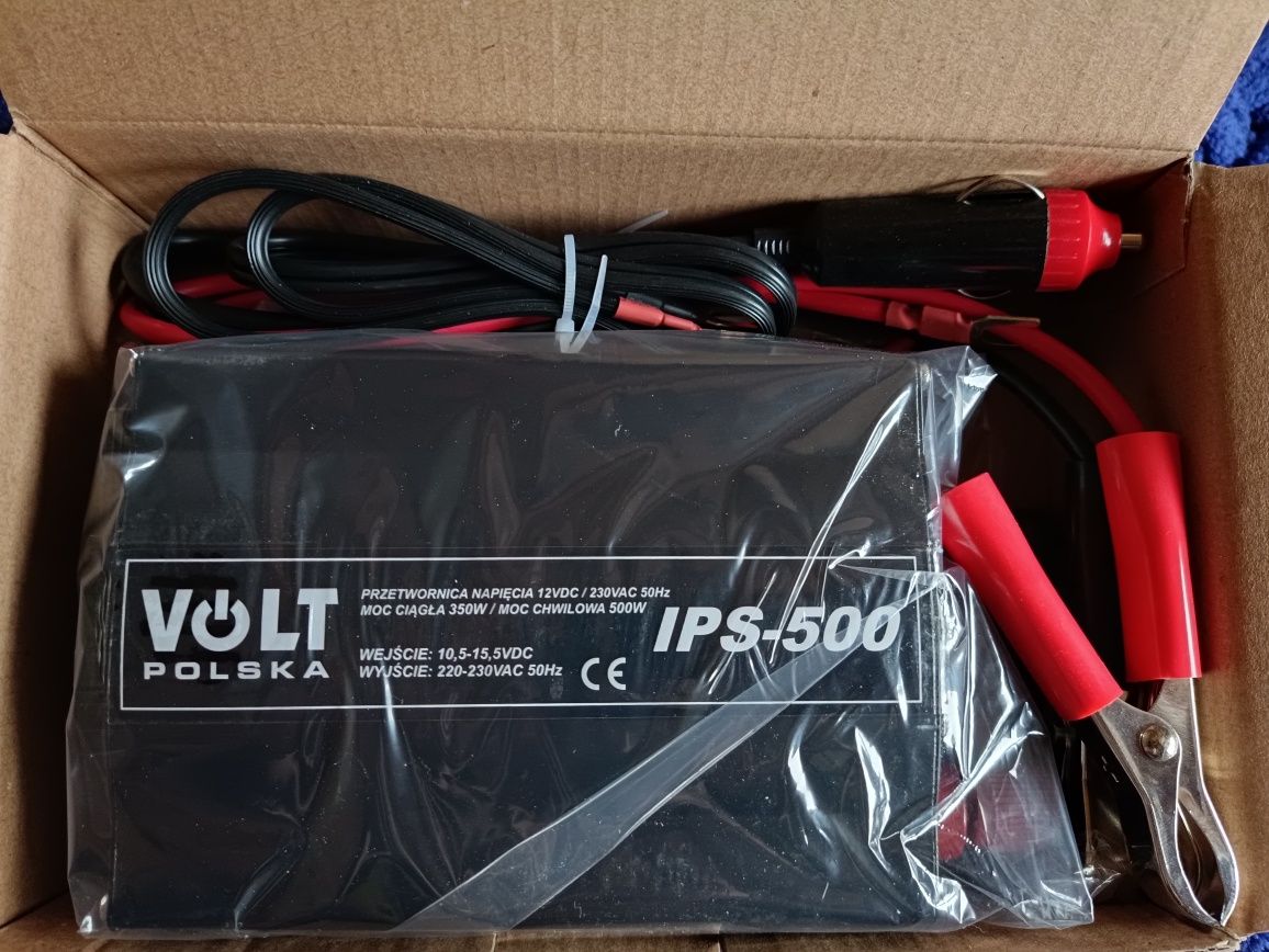 Інвертор VOLT Polska IPS 500 12V/230V (350/500W) !