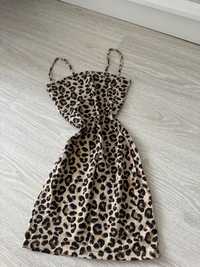 H&M Sukienka panterka panterkowa roz xs