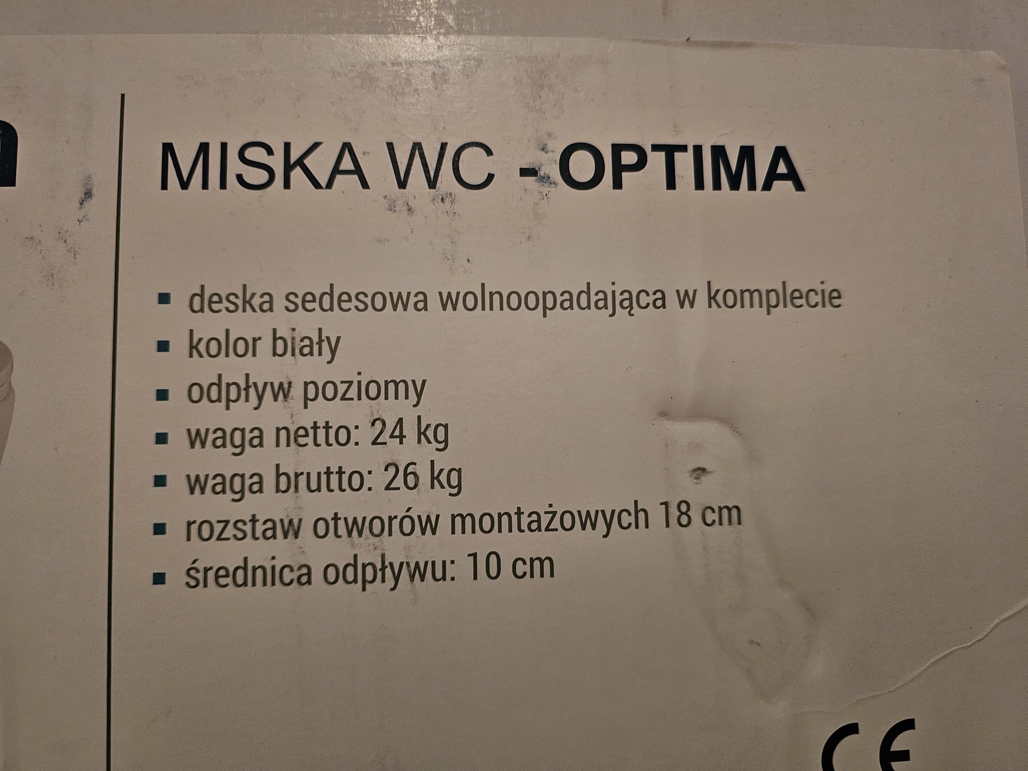 NOWA Misa WC kompletna