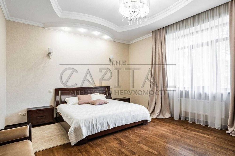 3-этажный Дом (500м2) 30 соток, с шикарным бассейном, Лесники