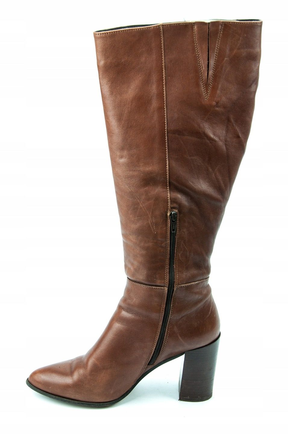 Buty Bullboxer kozaki na obcasie r.40 UŻYWANE