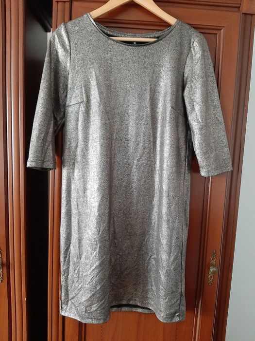 Złota sukienka top secret