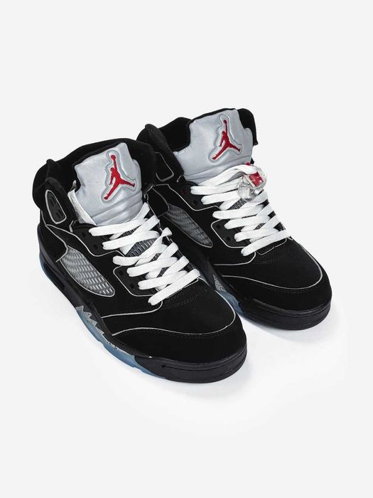 Мужские кроссовки Nike Air Jordan 5 Retro "Black/Blue" 40-45