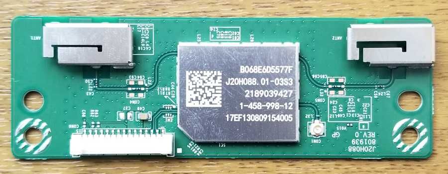 Moduł RF (Wi-Fi + BT) J20H088 1.458.998.12 z TV Sony KD-43XG8096