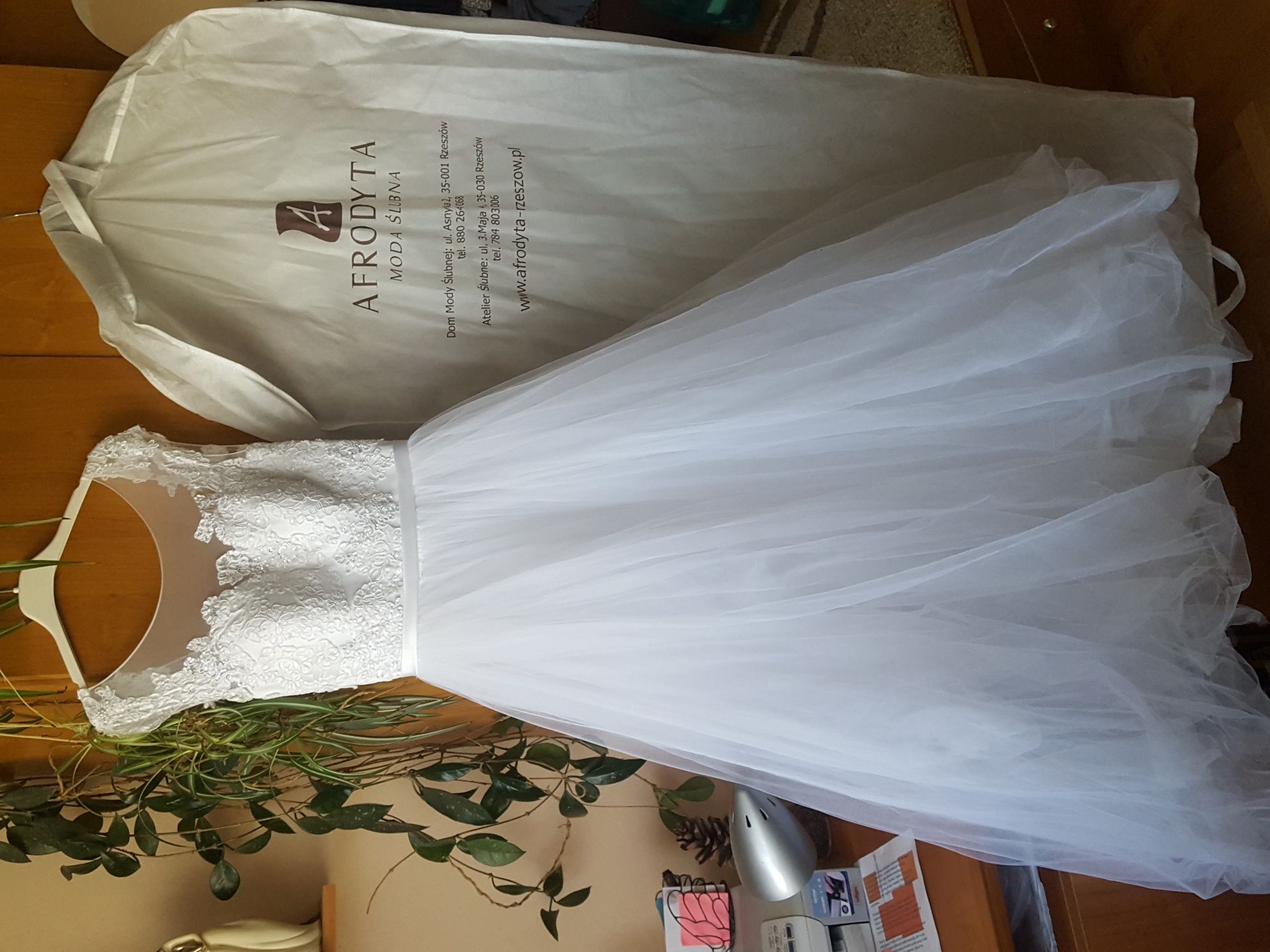 Biała Suknia ślubna r36