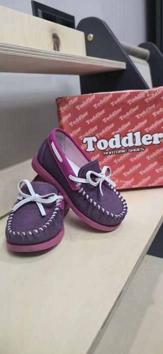 Мокасины, туфельки для девочки кожа