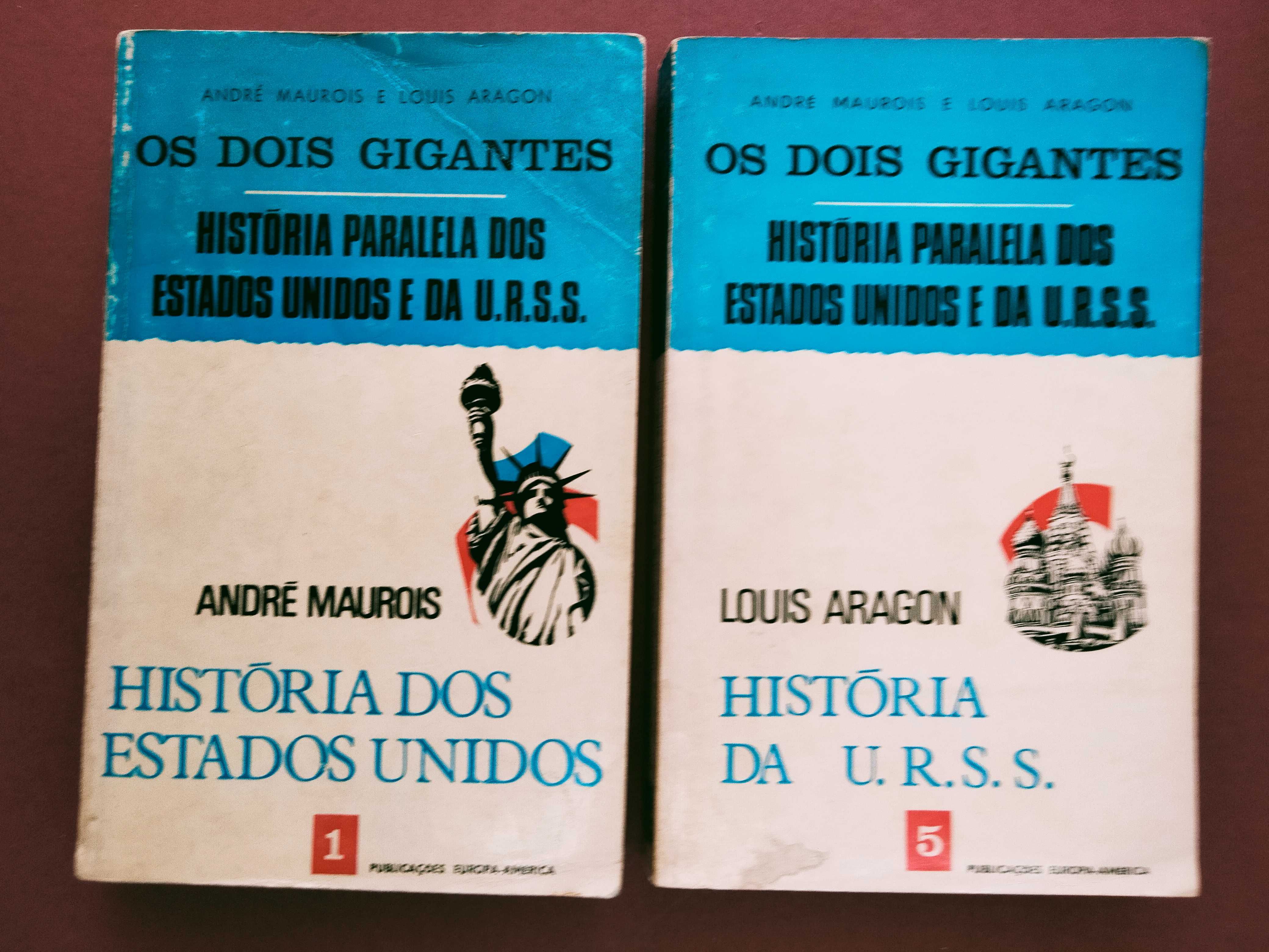 História Paralela dos Estados Unidos e da U. R. S. S. - 11 Volumes