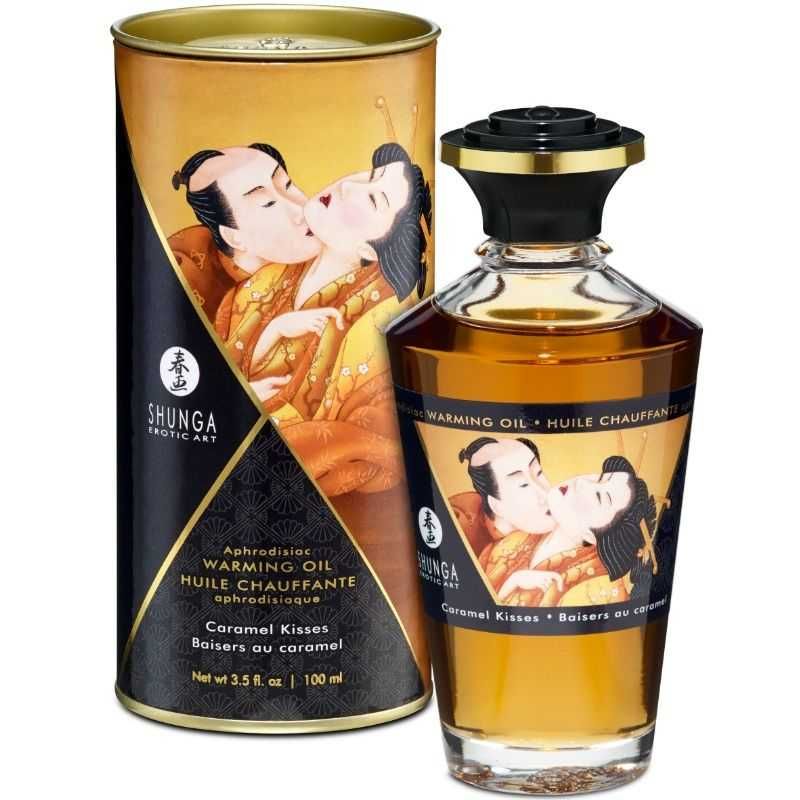 Óleo de massagem Shunga 100 ml (vários sabores)