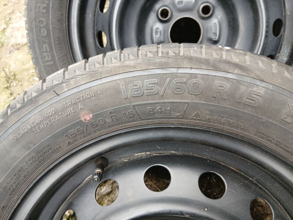 Opony Letnie 185/60 R15 MICHELIN ENERGY Felgi stalowe 4x100 ET45 Super