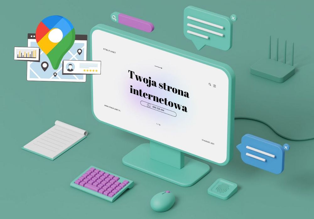 Strony internetowe pozycjonowanie SEO wizytówka Google marketing