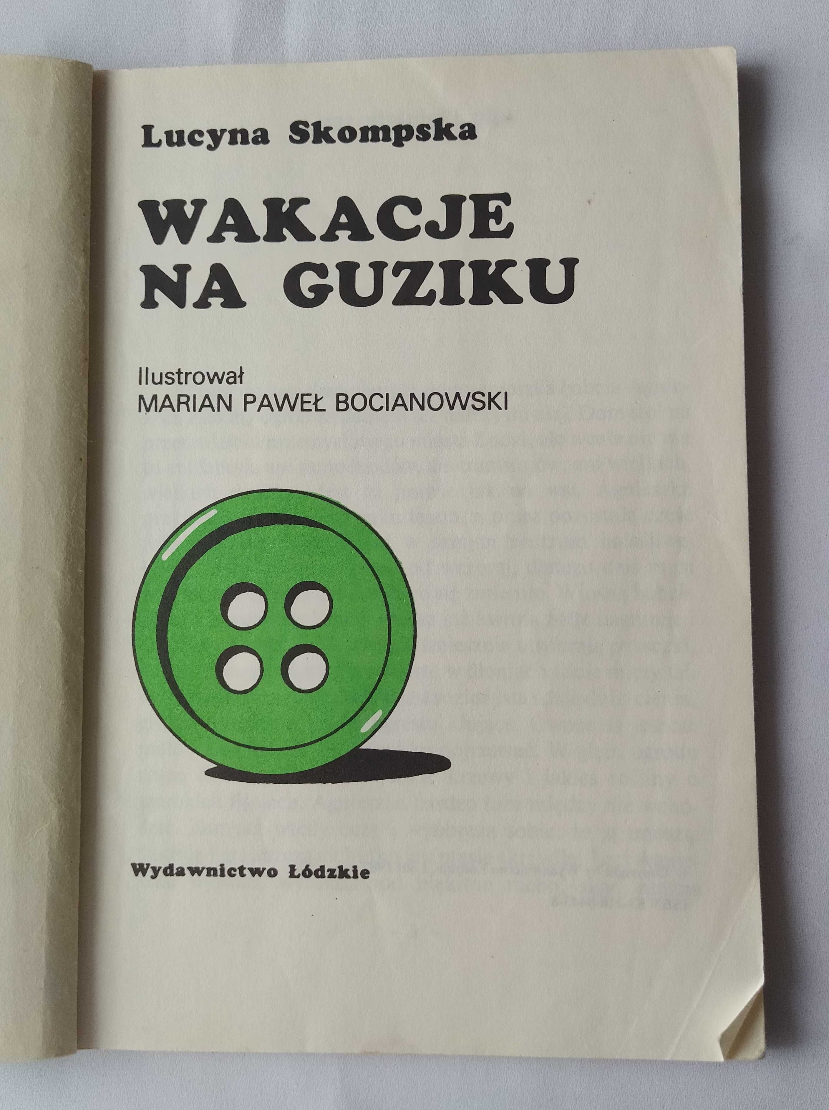 Wakacje na guziku – Lucyna Skompska