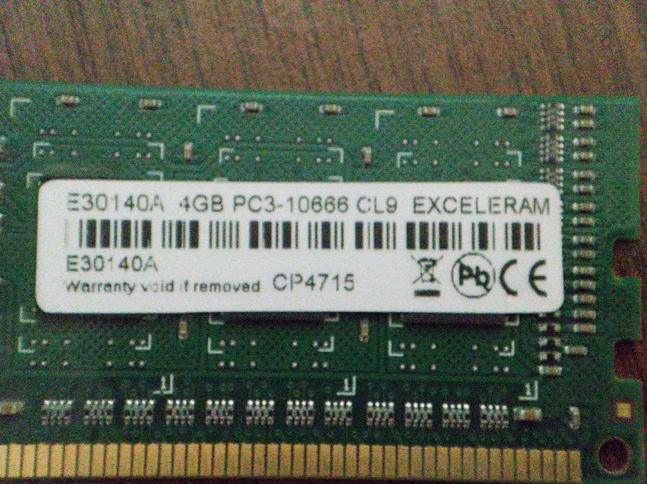 Модуль памяти DDR 3 ram 4 gb exceleram