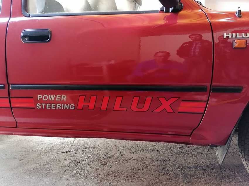 Autocolantes/Stickers para Toyota Hilux Power Steering 4WD Xcab