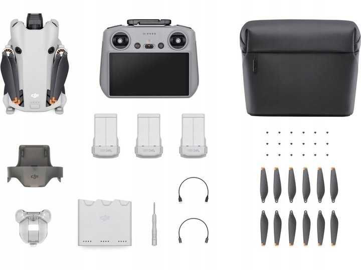 Dron DJI Mini 4 Pro Fly More Combo (DJI RC 2) 3x AKU
