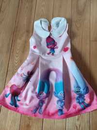 Sukienka Trolle dla dziewczynki 122