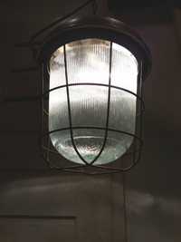 Lampy PRL/ loft/żeliwne