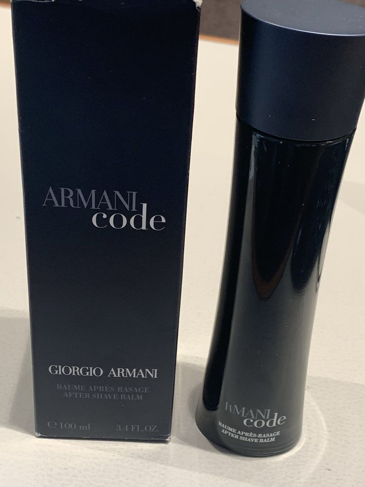 Original Armani Code - After Shave 100 ml - novo