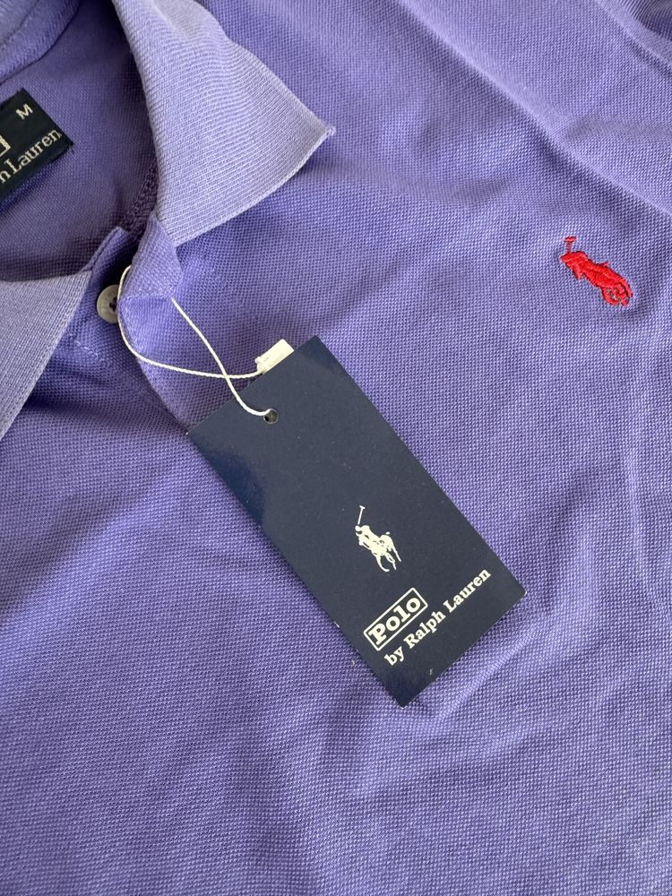 Ralph Lauren Polo Męske M - Fiolet