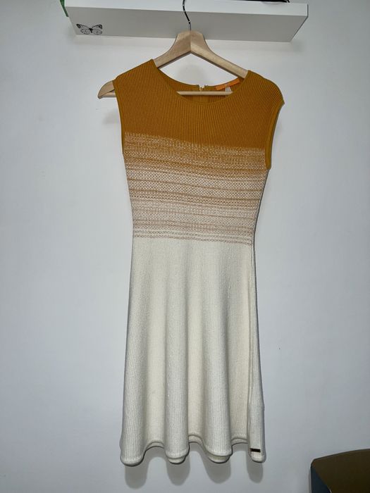 vestido hugo boss orange