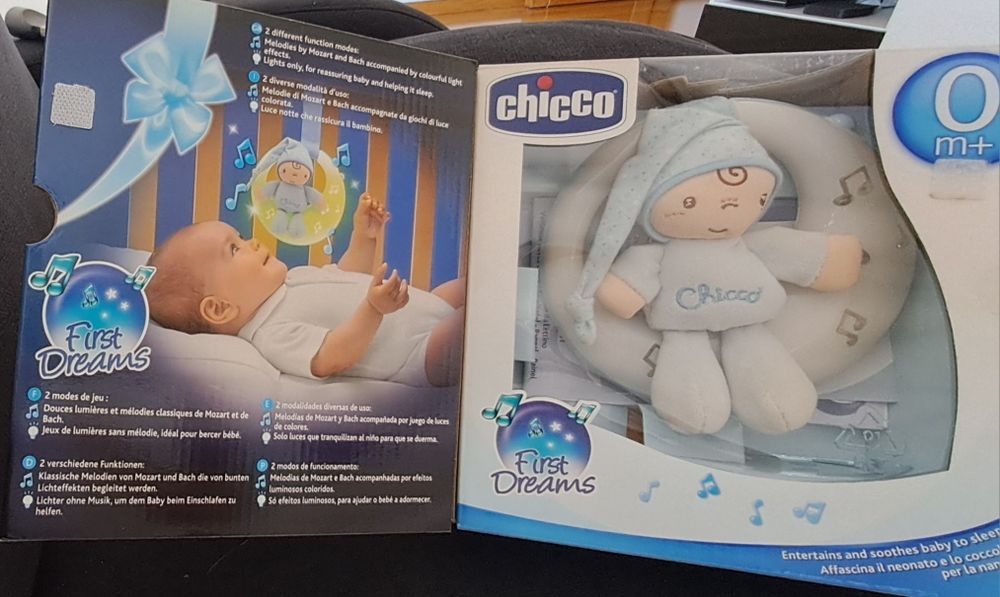 Chicco goodnight moon azul (com embalagem original)