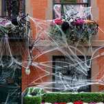 Sztuczna pajęczyna dekoracja halloween