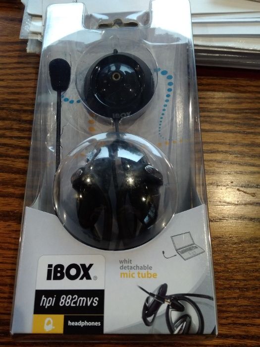 Słuchawki z mikrofonem iBOX hpi 882mvs