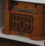 Radio vintage em boas condições