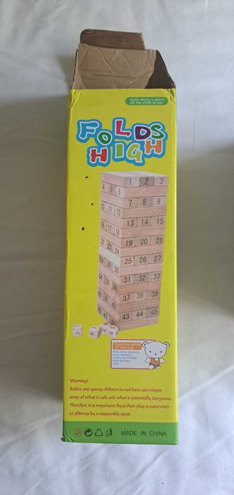 Brinquedo em Madeira - 54 peças para empilhar