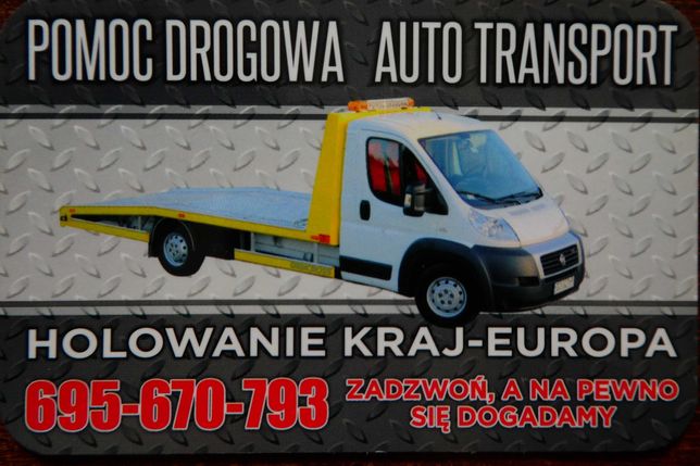 Pomoc Drogowa 24h Auto Holowanie Transport Laweta Bydgoszcz Europa