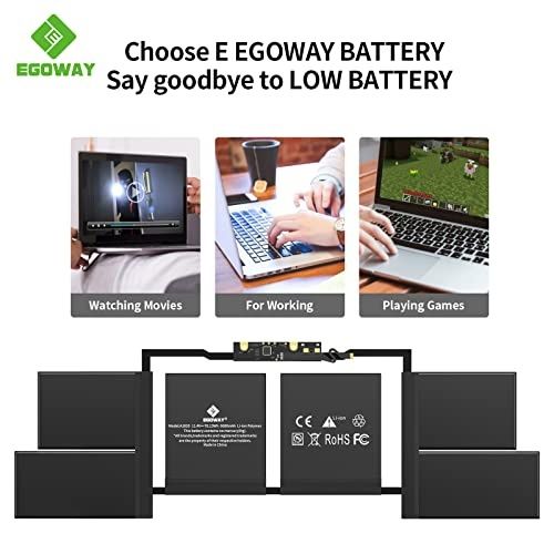 Bateria do laptopa egoway a1820 11,4v 76,15wh 6680mah