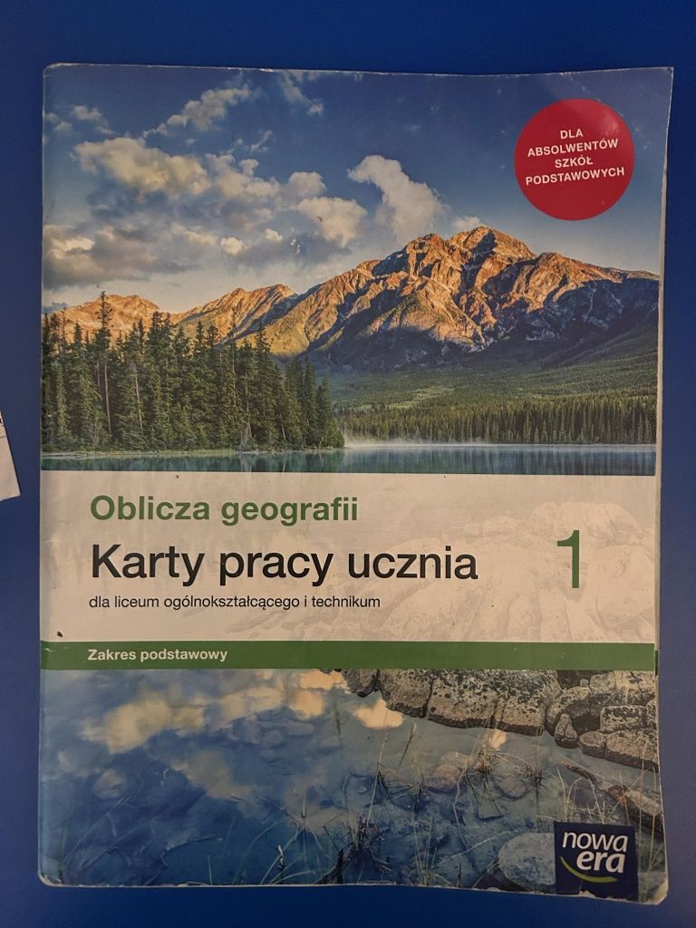 Oblicza geografi 1 karty pracy ucznia zakres podstawowy