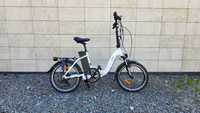 OD RĘKI! rower elektryczny składany Ecobike Even biały White, bat 13Ah