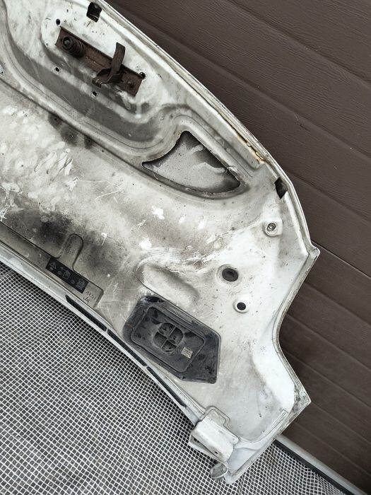 Renault Mascott pokrywa silnika  przód maska biała wysyłka