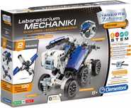 Laboratorium mechaniki. Naukowa zabawa. Pojazdy kosmiczne. Clementoni