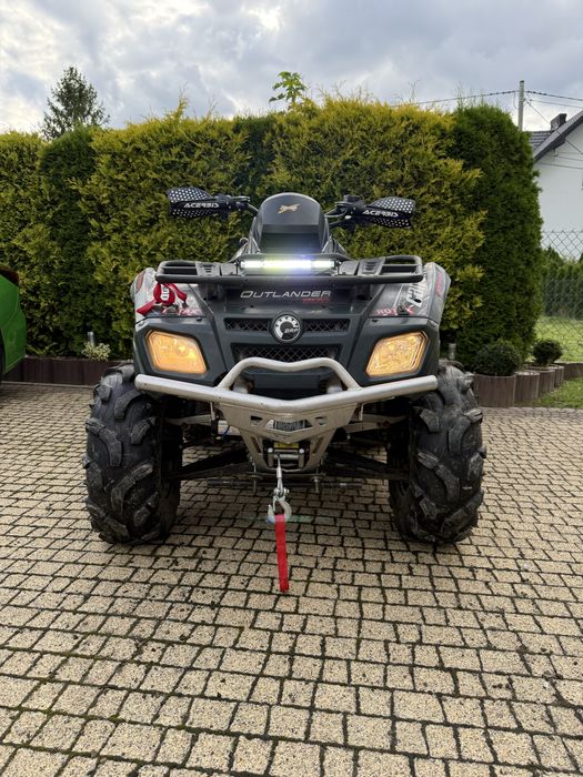 Can Am outlander 800,wspomaganie LED, wyciagarka, OKAZJA