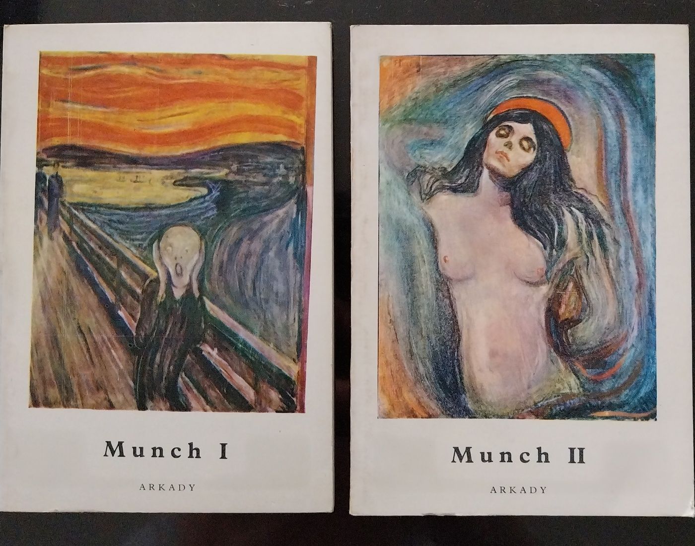 2 książki - Munch I i Munch II, Andrzej Osęka