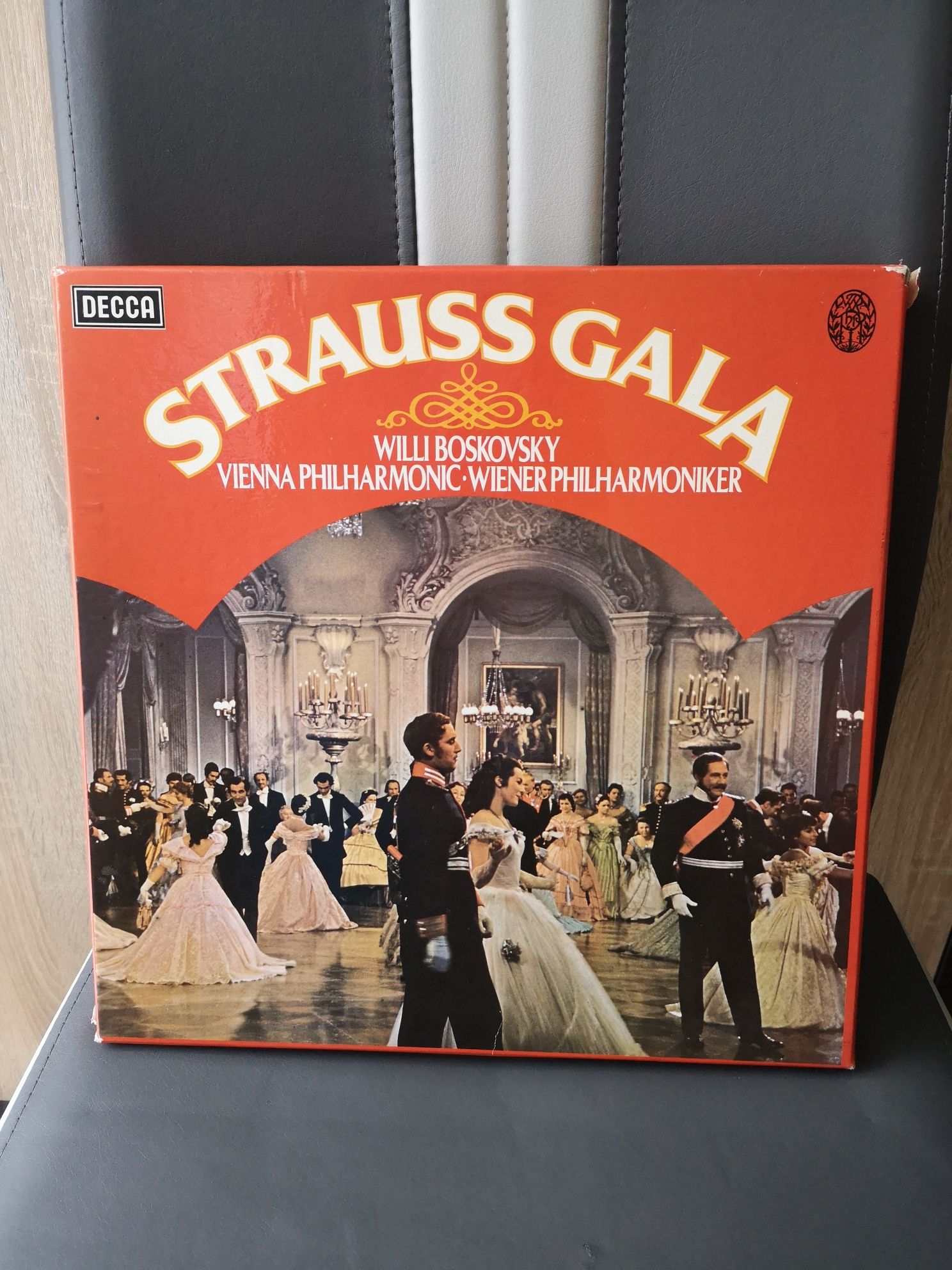 Strauss gala willi Boskovsky vienna Płyty winylowe 4 sztuki