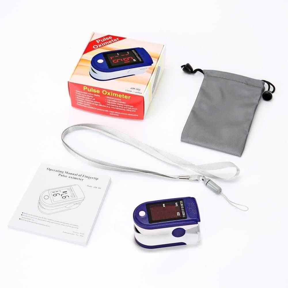 Пульсоксиметр pulse oximeter jzk-302