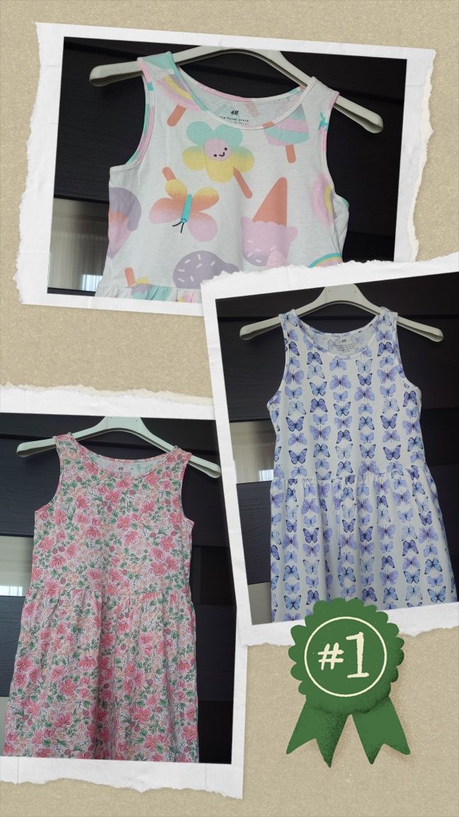 Paka ubrań134, wyprzedaż szafy H&M, 4F, Atut, Cool Club