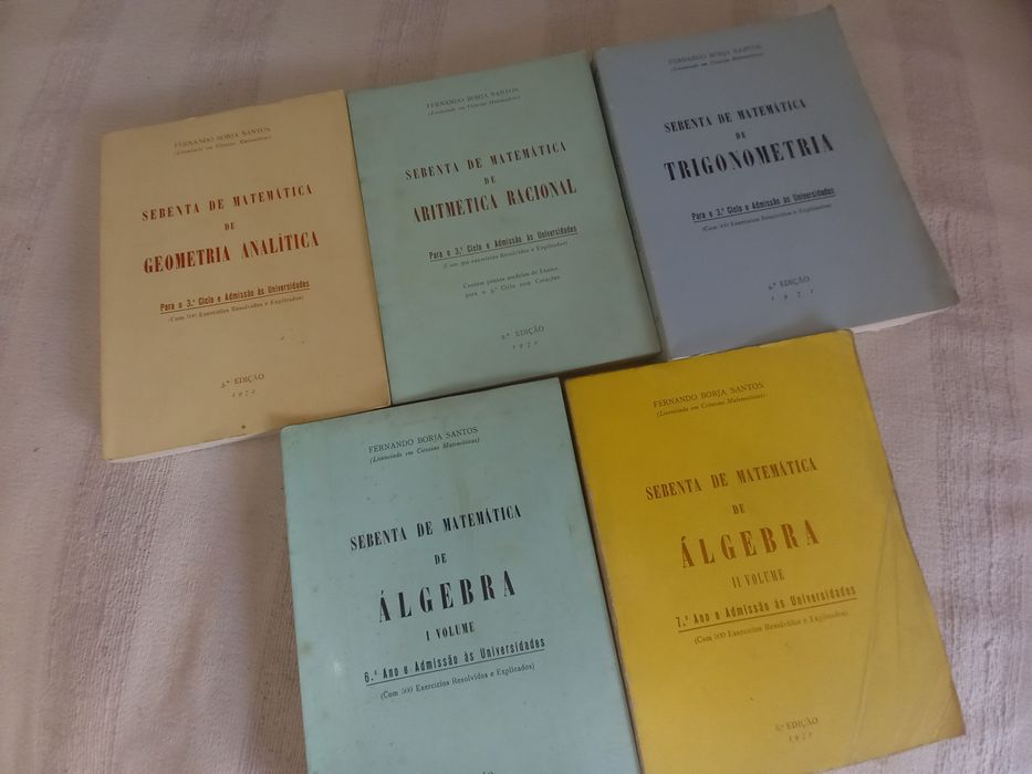 Sebentas de Matemática de Borja Santos