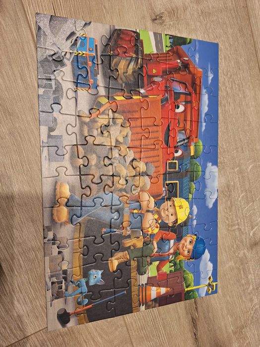 Puzzle "Bob budowniczy" firmy Trefl