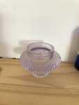 Świecznik tealight fioletowy