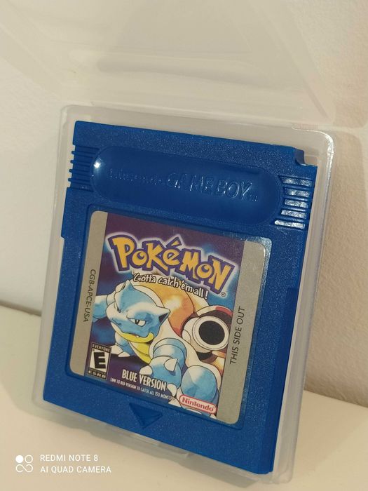 3 gry Pokemon BLUE RED YELLOW Gameboy Nintendo Color/Advance/Classic